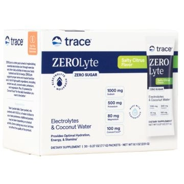 ZeroLyte Salty Citrus + Coconut Water, 30 Tütchen