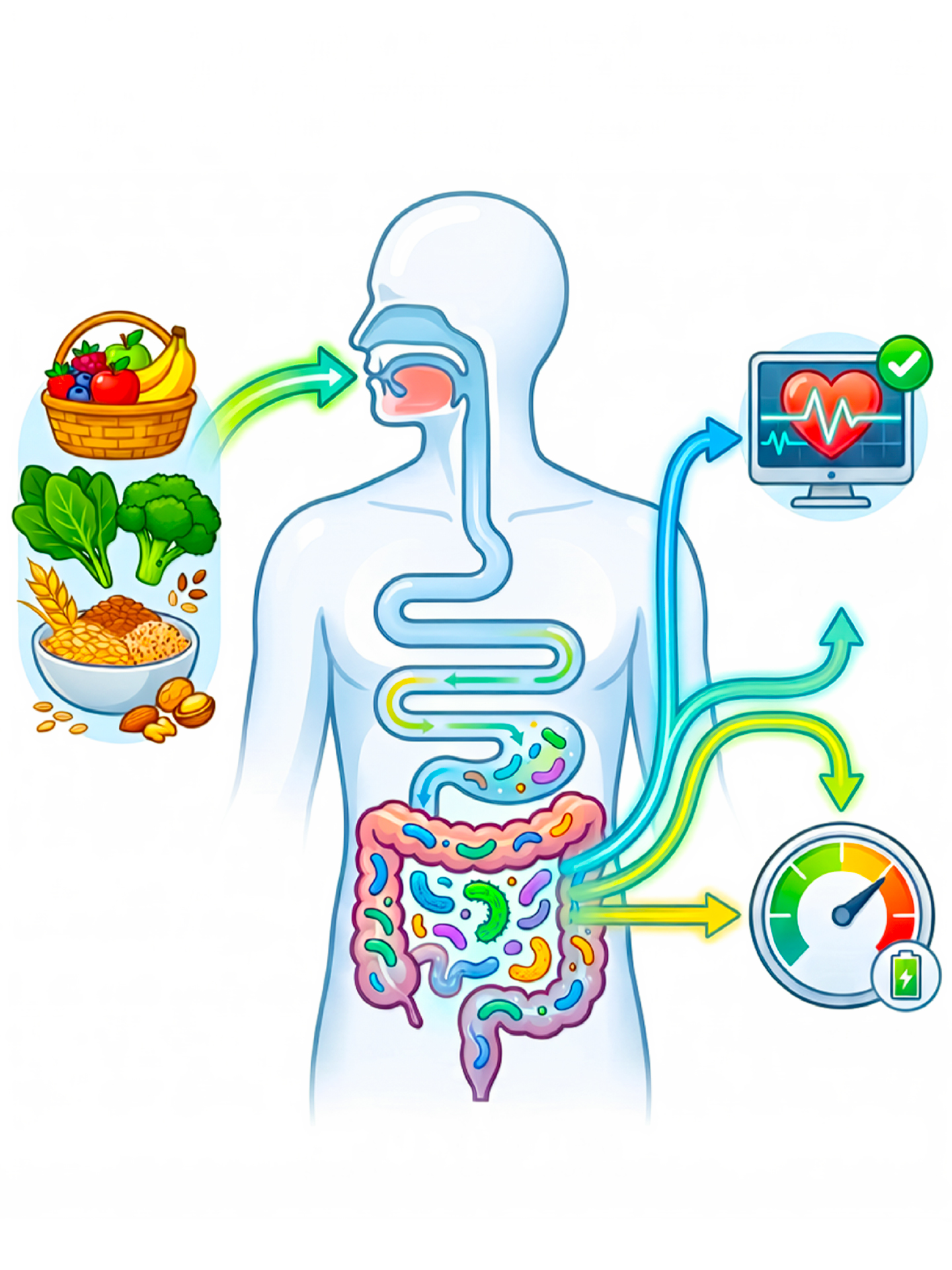Ernährung, Darmmikrobiom und metabolische Gesundheit